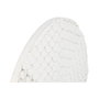 DKD Home Decor Decoración de Pared Mango MDF 90x90 3D Blanco