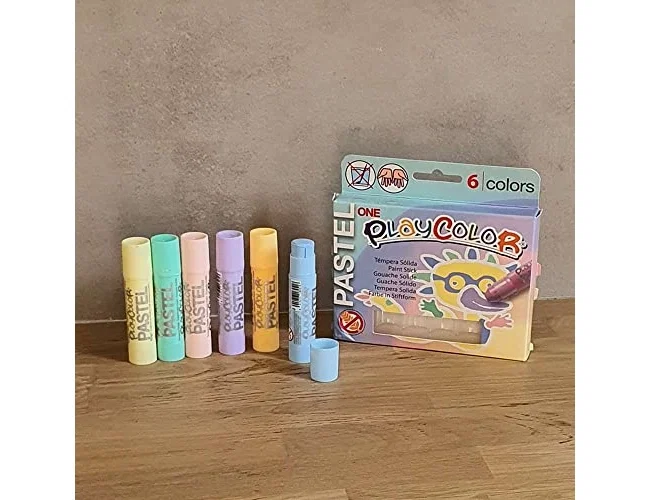 Instant Set de Témperas Playcolor Pastel One de 6 unidades con colores surtidos