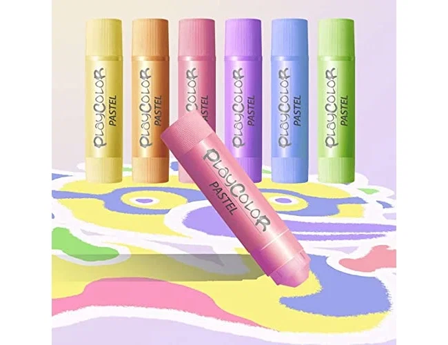 Instant Set de Témperas Playcolor Pastel One de 6 unidades con colores surtidos