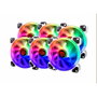 Talius Kit de 6 Ventiladores Iris Spectrum ARGB 120 mm Blanco Cronos