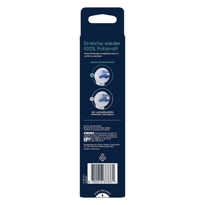 Oral-B iO Cepillo Interdental Recambio 2 Unidades Blanco Oral-B iO Cepillo Interdental Recambio 2 Unidades Blanco