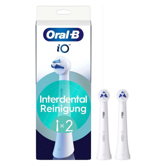 Oral-B iO Cepillo Interdental Recambio 2 Unidades Blanco Oral-B iO Cepillo Interdental Recambio 2 Unidades Blanco