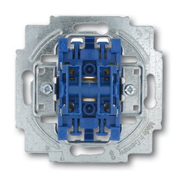 BUSCH-JAEGER Interruptor basculante 2000/5 US Azul, Metálico