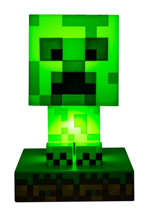 Minecraft Lámpara Icons Creeper 11 cm Minecraft Lámpara Icons Creeper 11 cm