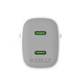Celly Cargador USB-C Gan 45W WH-2USB-C 2 Puertos Carga Rápida