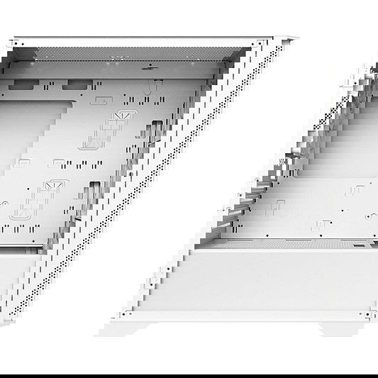 Montech AIR 100 ARGB TG White | Caja PC Gaming Mini Tower con Iluminación RGB y Panel de Vidrio Templado