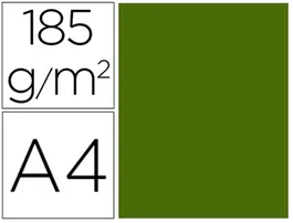 Guarro Cartulina Verde Safari 50x65 cm, 185 g, 25 Hojas, Certificado FSC, para Dibujo y Manualidades