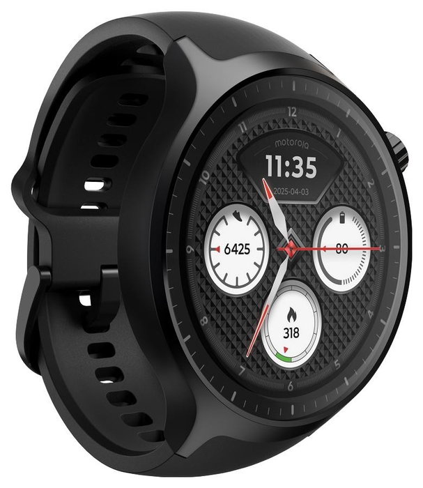 Motorola Moto Watch Negro Mate Volcanic Ash con Pantalla OLED de 1,43 pulgadas Motorola Moto Watch Negro Mate Volcanic Ash con Pantalla OLED de 1,43 pulgadas