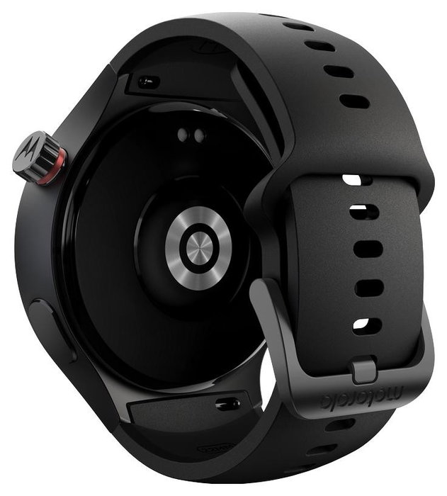 Motorola Moto Watch Negro Mate Volcanic Ash con Pantalla OLED de 1,43 pulgadas Motorola Moto Watch Negro Mate Volcanic Ash con Pantalla OLED de 1,43 pulgadas