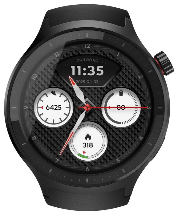 Motorola Moto Watch Negro Mate Volcanic Ash con Pantalla OLED de 1,43 pulgadas Motorola Moto Watch Negro Mate Volcanic Ash con Pantalla OLED de 1,43 pulgadas