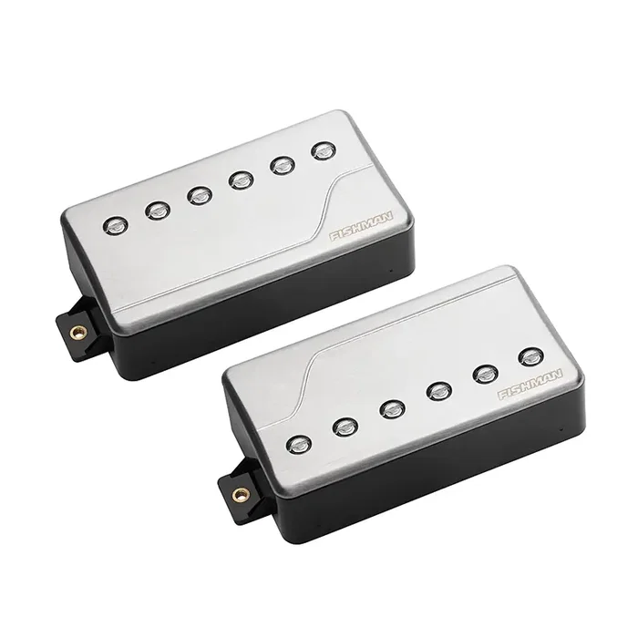 Fishman Fluence Classic Humbucker Set de pastillas de 6 cuerdas, acero inoxidable cepillado Fishman Fluence Classic Humbucker Set de pastillas de 6 cuerdas, acero inoxidable cepillado