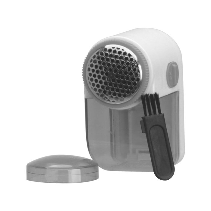 Je cherche une Idee Máquina Quita-Pelusas, Funciona con Pilas AA LR06, Incluye Cepillo y Depósito