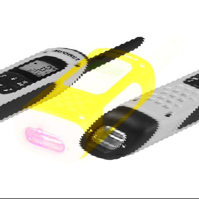 Motorola T92 H2O Walkie Talkie Banda PMR Alcance 10km IP67 Resistente al Agua Negro Amarillo Motorola T92 H2O Walkie Talkie Banda PMR Alcance 10km IP67 Resistente al Agua Negro Amarillo