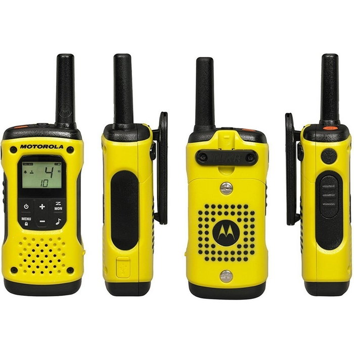 Motorola A9P00811YWCMAG Walkie Talkie Duo 10km IP67 Negro Amarillo