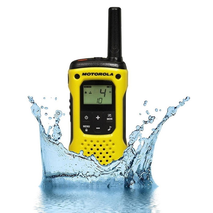 Motorola A9P00811YWCMAG Walkie Talkie Duo 10km IP67 Negro Amarillo