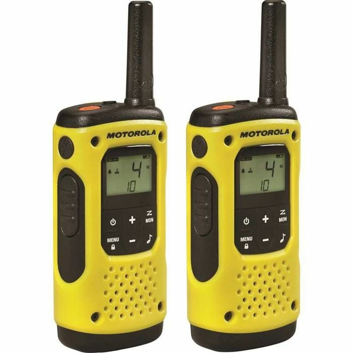Motorola TLKR T92 H2O Walkie Talkie Amarillo/Negro (Pack de 2)
