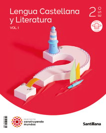 SANTILLANA, LENGUA Y LITERATURA 2 ESO MURCIA CONSTRUYENDO MUNDOS - AA.VV.