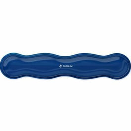 Subblim Reposamuñecas Ergo Crystal Flex Azul Oscuro