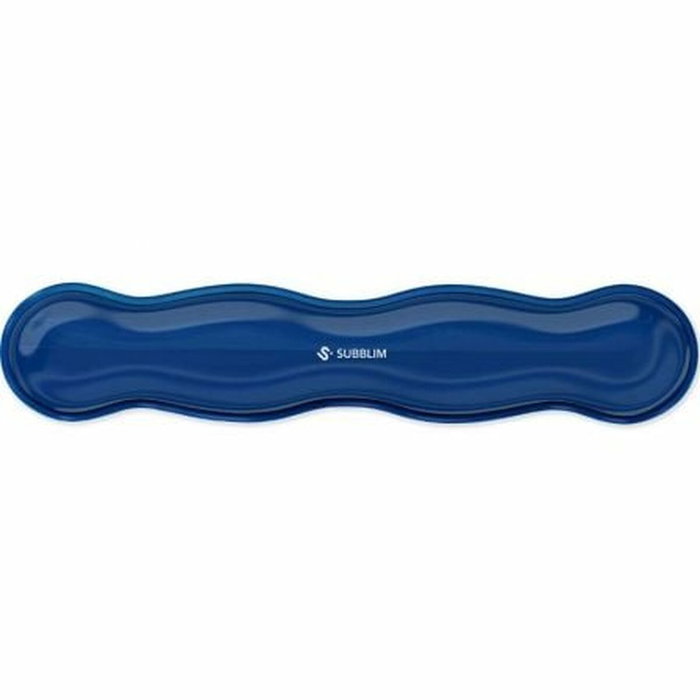 Subblim Ergo Crystal Flex Reposamuñecas para Teclado Azul Oscuro Subblim Ergo Crystal Flex Reposamuñecas para Teclado Azul Oscuro