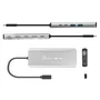 j5create JCD403-N Estación de Conexión USB4 con HDMI 8K, USB 3.2 y RJ45 2.5G, Gris