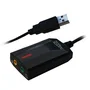 TARJETA DE SONIDO GAMING EXTERNA APPROX APPX71 - USB - PLUG AND PLAY - 7.1 - SONIDO 3D - ENTRADAS DE MICRÓFONO Y ALTAVOCES