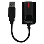 TARJETA DE SONIDO GAMING EXTERNA APPROX APPX71 - USB - PLUG AND PLAY - 7.1 - SONIDO 3D - ENTRADAS DE MICRÓFONO Y ALTAVOCES