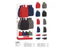 Safta Expositor escolar Colores Basic para mochilas, riñoneras y mini mochilas 650x380x1580 mm