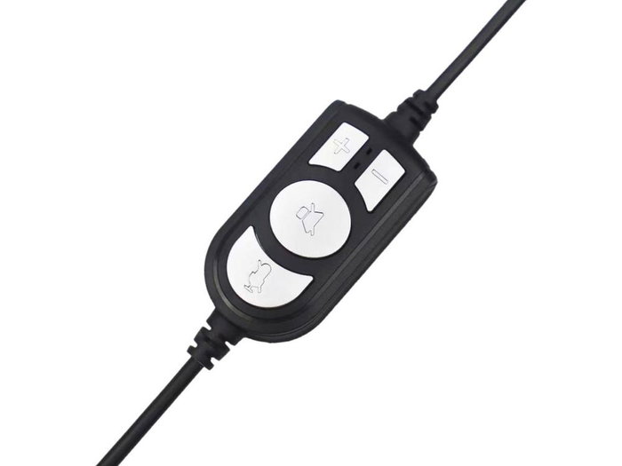 Conceptronic POLONA05B Auriculares USB Negro con Micrófono de Reducción de Ruido