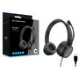 Conceptronic POLONA05B Auriculares USB-A Negro