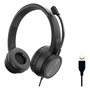 Conceptronic POLONA05B Auriculares USB-A Negro