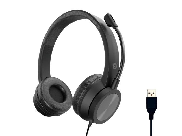 Conceptronic POLONA05B Auriculares Estéreo USB Negro Conceptronic POLONA05B Auriculares Estéreo USB Negro