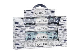 DKD Home Decor Incienso Varilla Mediterraneo Azul Set de 56 Unidades 0.5 x 20 x 0.5 cm