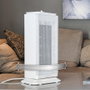 Cecotec Ready Warm 6200 Ceramic Sky Calefactor Cerámico 2000 W Blanco/Acero Inoxidable
