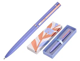 Belius Bolígrafo Rose Lavanda/Oro Rosa Tinta Azul Punta 1mm Aluminio Caja de Diseño