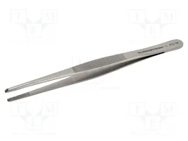 LINDSTRÖM Pinza recta 135 mm con punta redonda