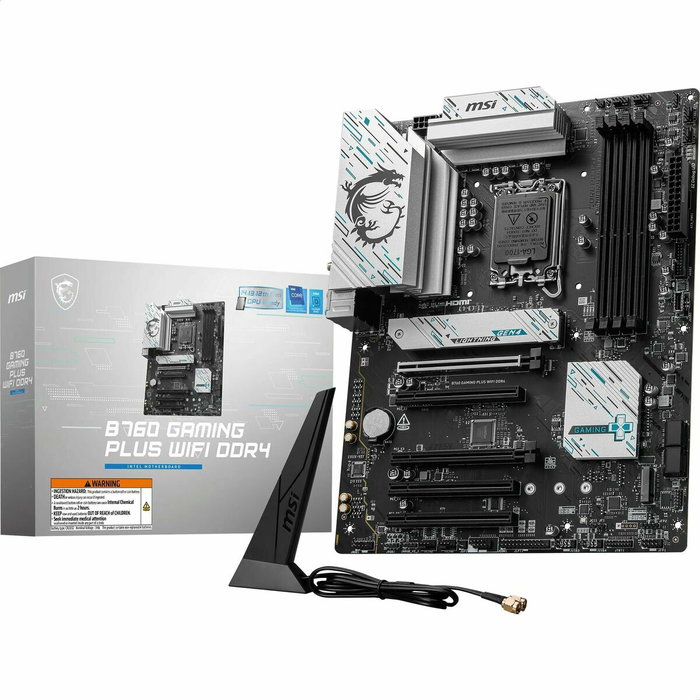 MSI B760 GAMING PLUS WIFI DDR4 LGA 1700 ATX