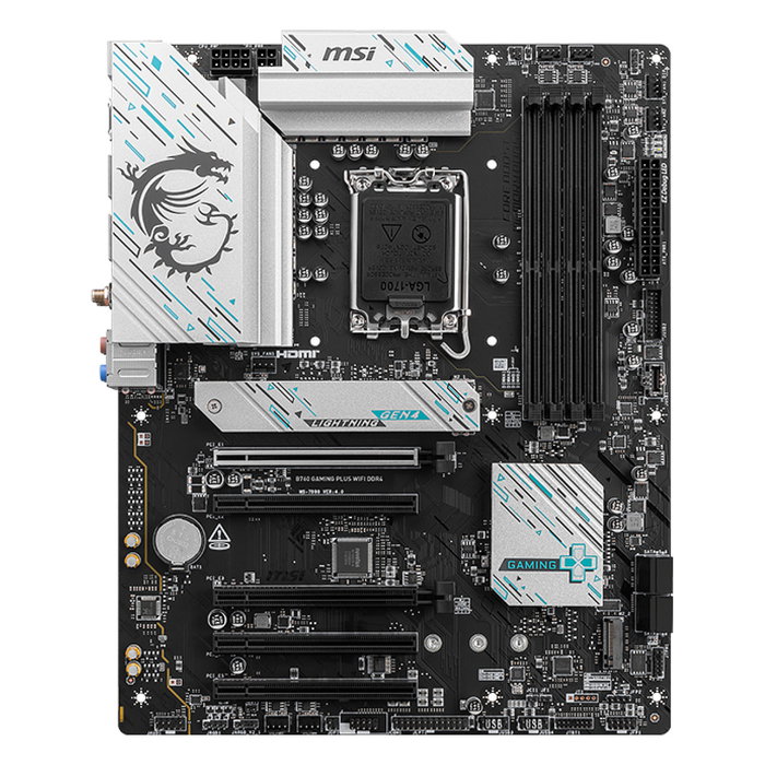 MSI B760 GAMING PLUS WIFI DDR4 LGA 1700 ATX