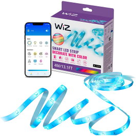 Philips Wiz Tira LED RGB Inteligente, 4 m, Blanco