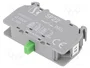 SPAMEL SP22 Bloques de Contactos NA para Raíl DIN 22mm