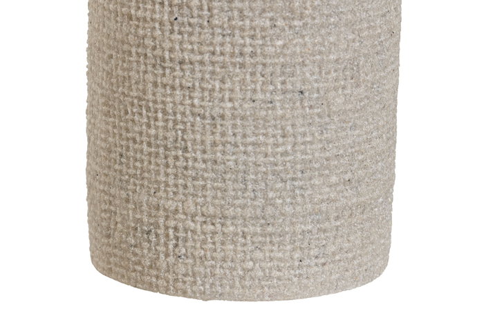 DKD Home Decor Vaso de Resina Beige 7x7x11 cm