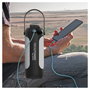Realpower RealPower LED outdoor Light 190 solar negro 6.000mAh
