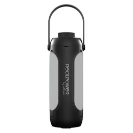 Realpower RealPower LED outdoor Light 190 solar negro 6.000mAh