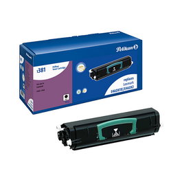 Pelikan 1031410608 Cartucho de Tóner Negro para Lexmark E460X21E
