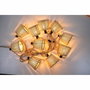 New Garden Guirnalda Okinawa con cable de yute y 10 bombillas LED de 8 m