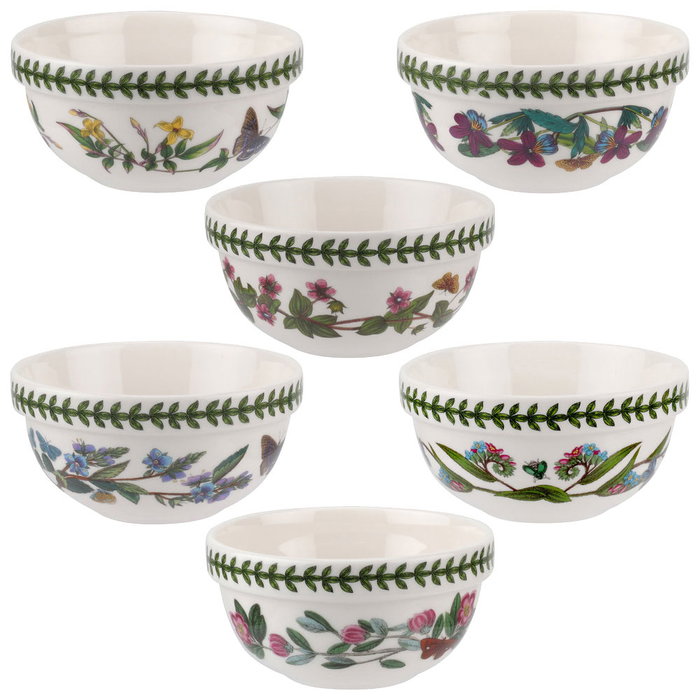 Portmeirion Bol Apilable Botanic Garden Diámetro 14 cm (6 Unidades)