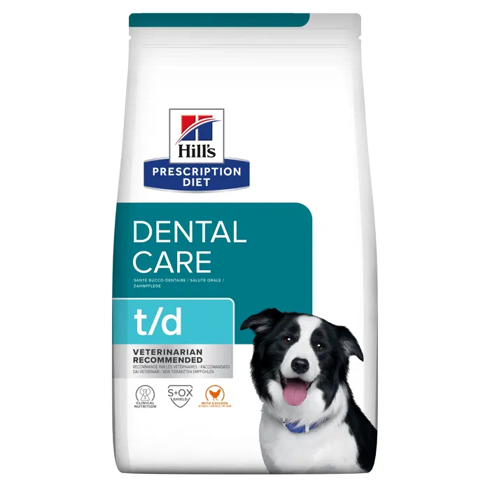 Hill's Hpd Canine T-D Alimento Dental para Perros Sabor Pollo 10 kg Hill's Hpd Canine T-D Alimento Dental para Perros Sabor Pollo 10 kg