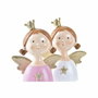 DKD Home Decor Figura de Resina Ángel Surtido de 2 Unidades