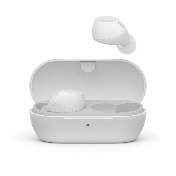 Sony Auriculares Bluetooth WF-C710N con Noise Cancelling, Autonomía 12h - Blancos