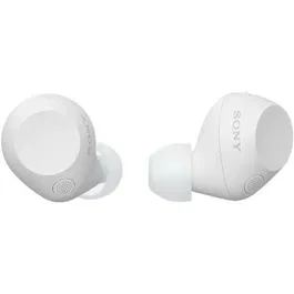 Sony Auriculares Bluetooth WF-C710N con Noise Cancelling, Autonomía 12h - Blancos