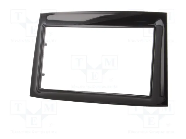 PER.PIC. Bastidor de montaje de radio 2 DIN para Fiat y Opel, brillo negro PER.PIC. Bastidor de montaje de radio 2 DIN para Fiat y Opel, brillo negro